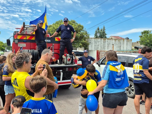 Loma Negra recibi a Mateo Menda, campen con Boca